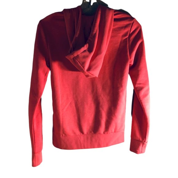 Like new! Adidas full zip hoodie Coral-XS - Picture 4 of 11
